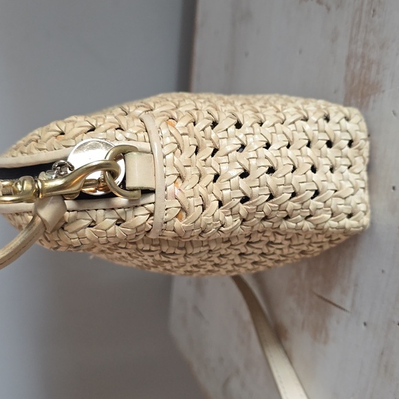Clare V Midi Sac In Cream Rattan - Picture 9 of 16